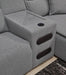 Modmax II Power Reclining Sectional with Audio Consoles - Furniture 2 Go- FL