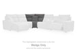 Modmax Reclining Sectional with Audio Console - Furniture 2 Go- FL