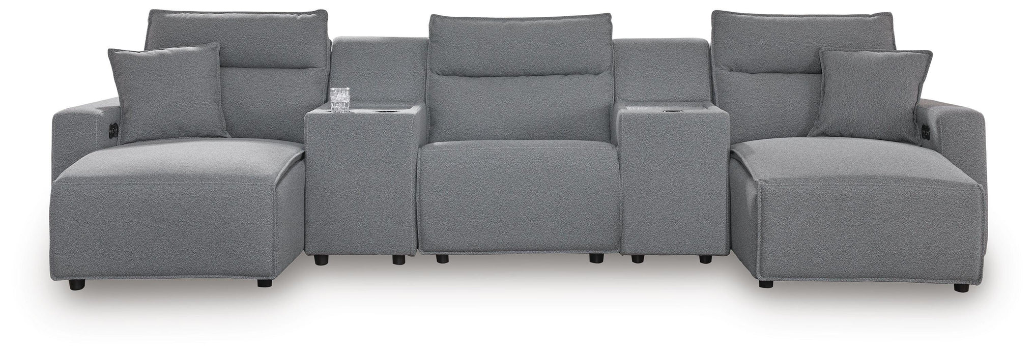 Modmax Power Reclining Sectional with Chaise - Furniture 2 Go- FL