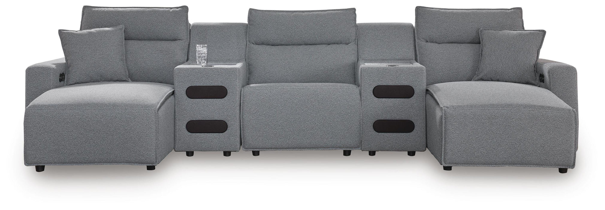 Modmax Power Reclining Sectional with Chaise - Furniture 2 Go- FL