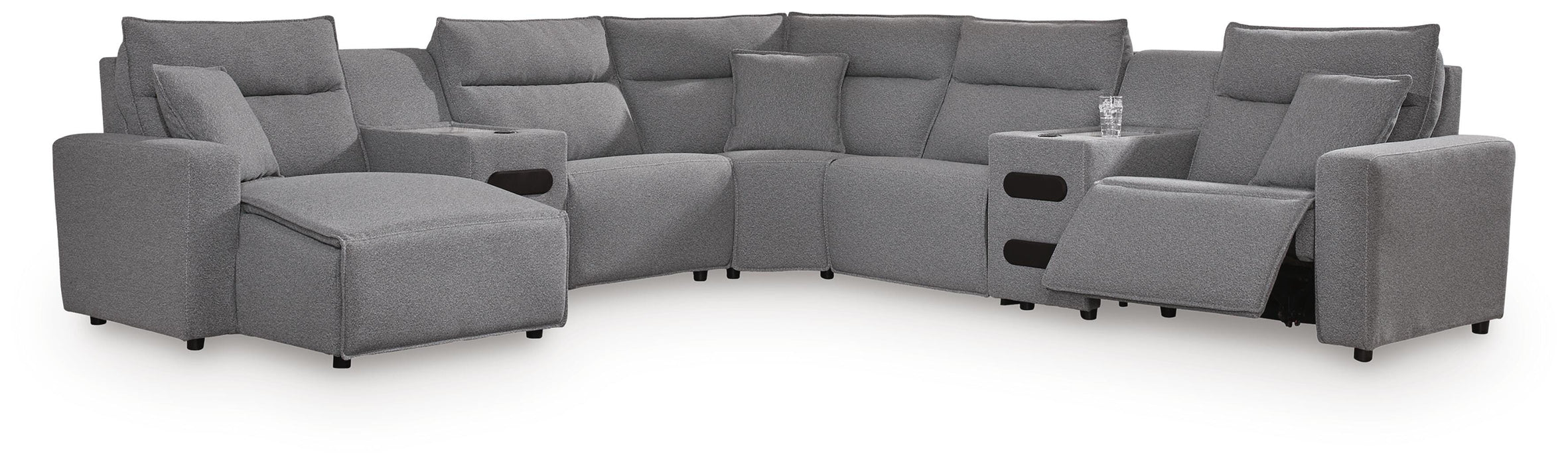 Modmax Power Reclining Sectional with Chaise - Furniture 2 Go- FL