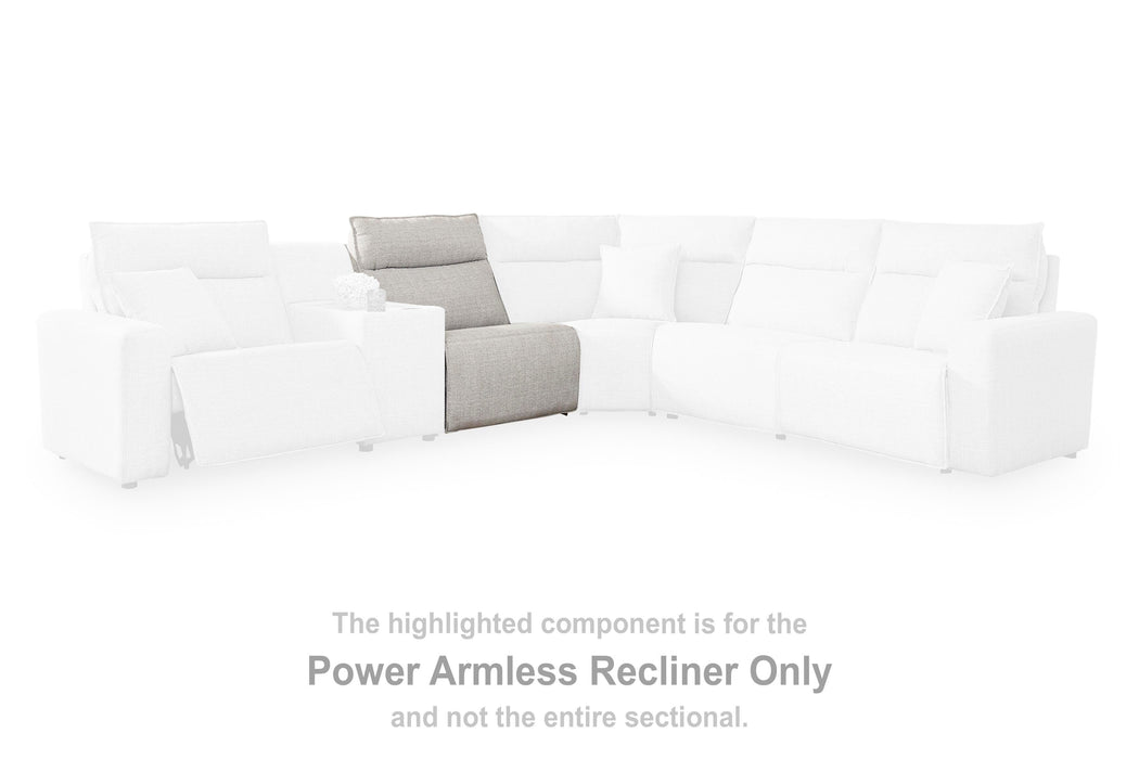 Modmax II Power Reclining Sectional with Audio Consoles - Furniture 2 Go- FL
