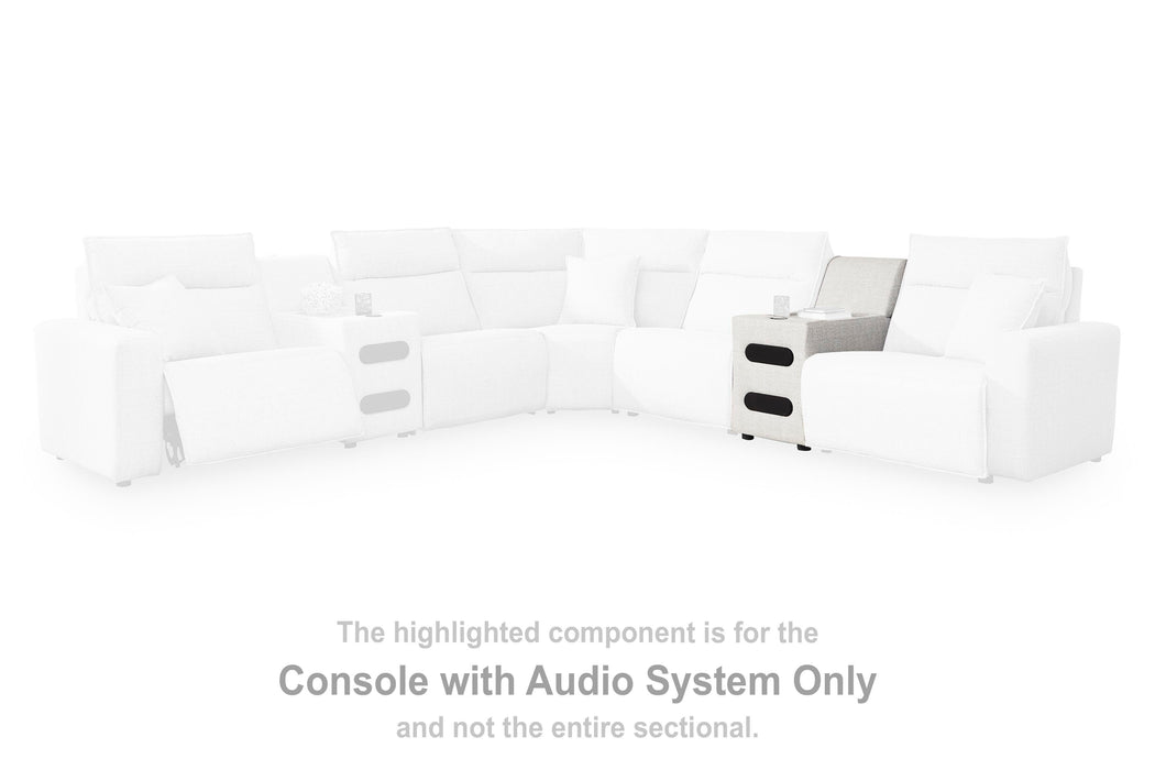 Modmax II Power Reclining Sectional with Audio Consoles - Furniture 2 Go- FL