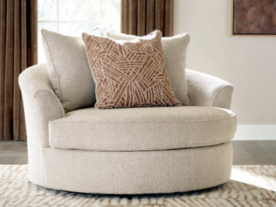 Steelwater Retreat Oversized Swivel Accent Chair - Furniture 2 Go- FL