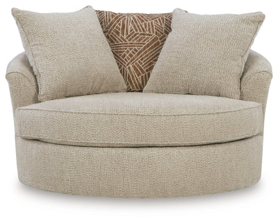 Steelwater Retreat Oversized Swivel Accent Chair - Furniture 2 Go- FL