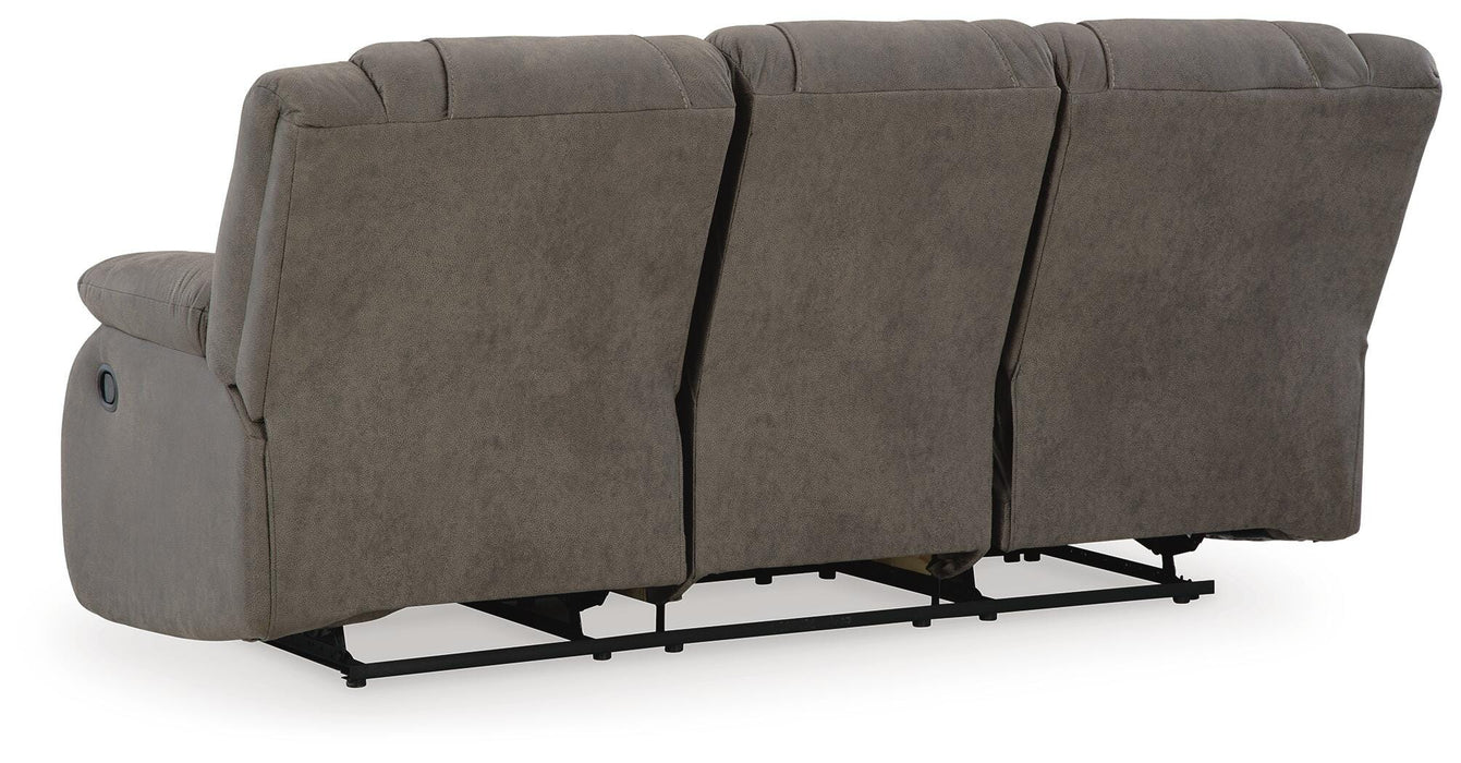 First Base Reclining Sofa - Furniture 2 Go- FL