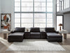 Modmax II Double Chaise Sectional with Audio Consoles - Furniture 2 Go- FL