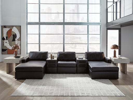 Modmax II Double Chaise Sectional with Audio Consoles - Furniture 2 Go- FL
