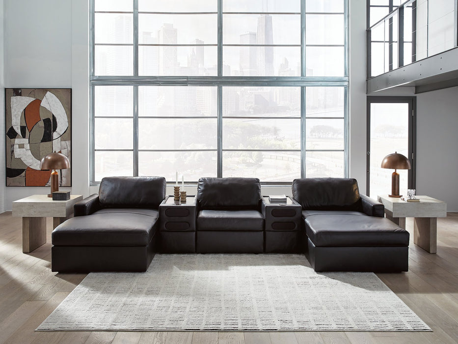 Modmax II Double Chaise Sectional with Audio Consoles - Furniture 2 Go- FL