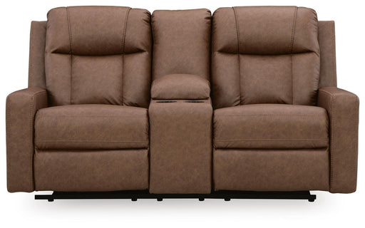 Mackmenville Reclining Loveseat with Console - Furniture 2 Go- FL