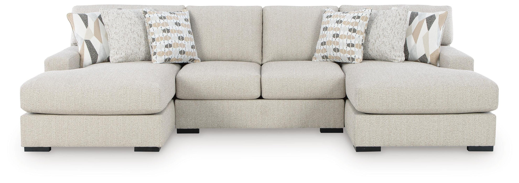 Laurelgrove Double Chaise Sectional - Furniture 2 Go- FL