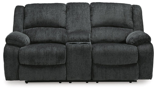 Draycoll Reclining Loveseat with Console - Furniture 2 Go- FL