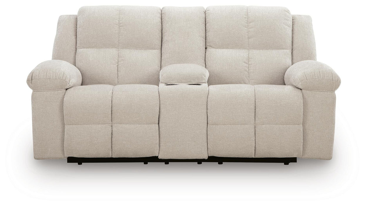 Orlen Reclining Loveseat with Console - Furniture 2 Go- FL