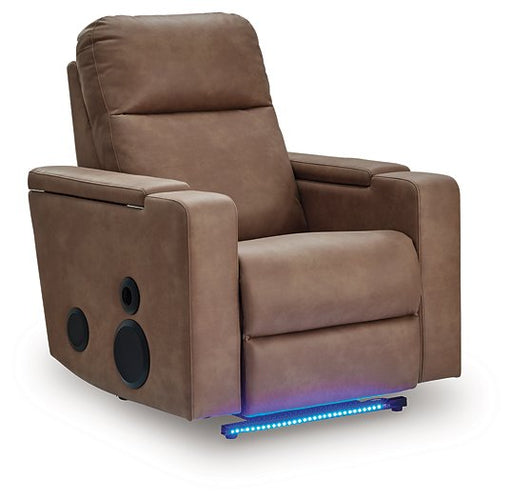 Lorrenton Power Glider Recliner with Audio System - Furniture 2 Go- FL