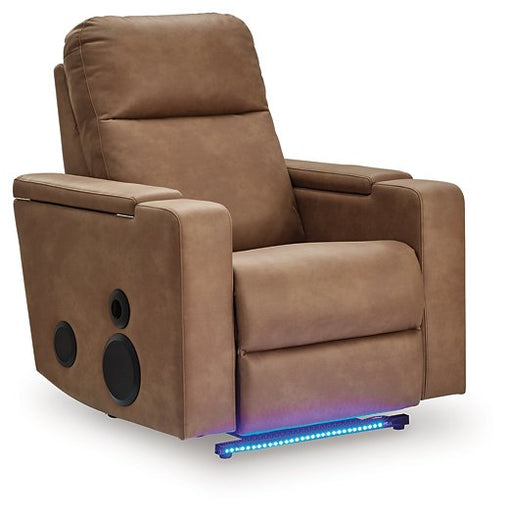 Lorrenton Power Glider Recliner with Audio System - Furniture 2 Go- FL