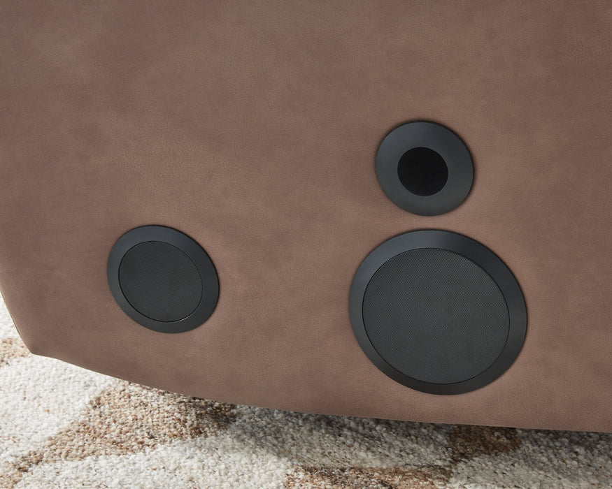 Lorrenton Power Glider Recliner with Audio System - Furniture 2 Go- FL