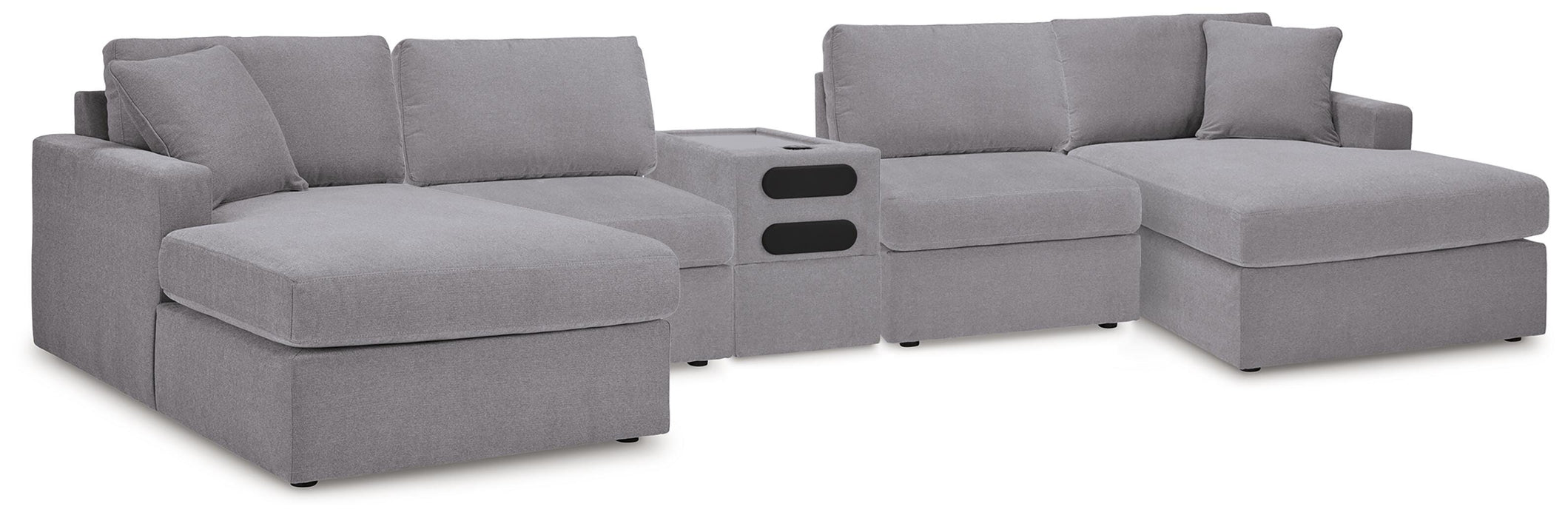 Modmax 5 Piece Sectional with Audio Console - Furniture 2 Go- FL