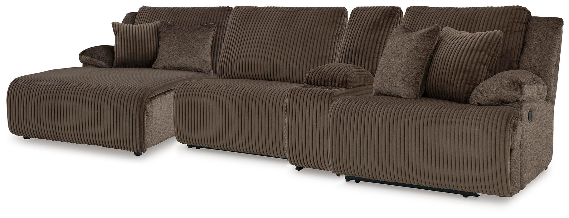 Top Tier Reclining Sectional with Chaise - Furniture 2 Go- FL