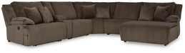 Top Tier Reclining Sectional with Chaise - Furniture 2 Go- FL