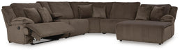 Top Tier Reclining Sectional with Chaise - Furniture 2 Go- FL