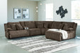 Top Tier Reclining Sectional with Chaise - Furniture 2 Go- FL