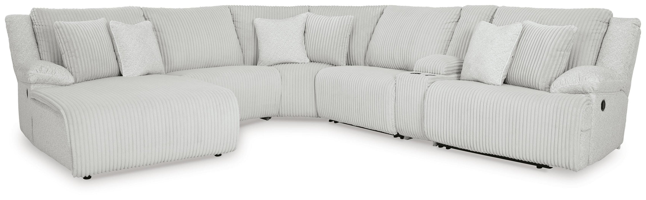 Top Tier Reclining Sectional with Chaise - Furniture 2 Go- FL