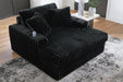 Midnight-Madness Oversized Chaise - Furniture 2 Go- FL