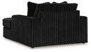 Midnight-Madness Oversized Chaise - Furniture 2 Go- FL