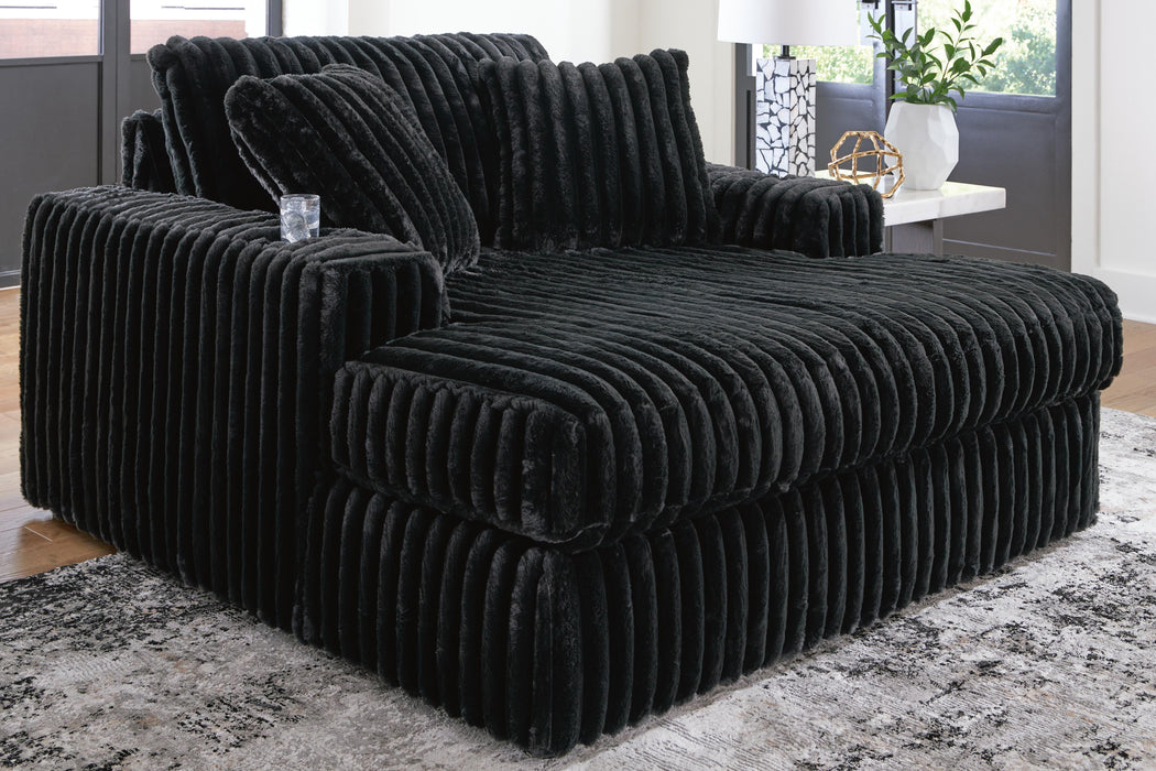 Midnight-Madness Oversized Chaise - Furniture 2 Go- FL