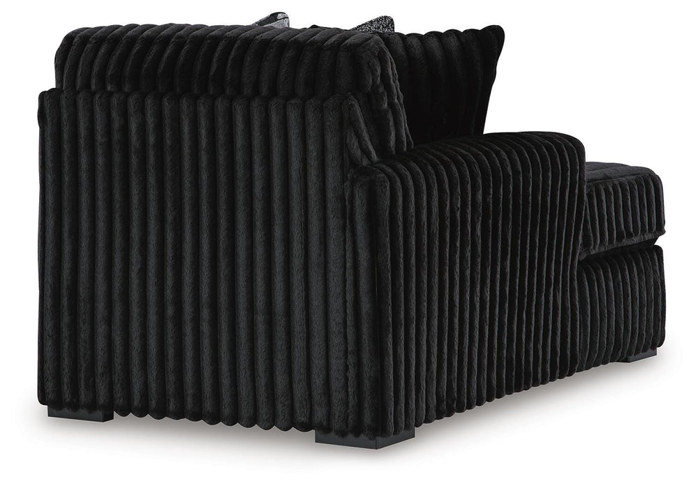 Midnight-Madness Sectional with Chaise - Furniture 2 Go- FL