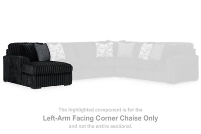 Midnight-Madness Sectional with Chaise - Furniture 2 Go- FL