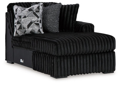 Midnight-Madness Sectional with Chaise - Furniture 2 Go- FL