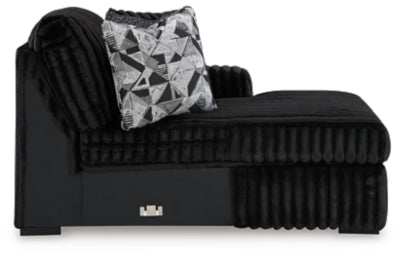 Midnight-Madness Sectional with Chaise - Furniture 2 Go- FL