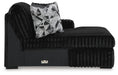 Midnight-Madness Sectional with Chaise - Furniture 2 Go- FL