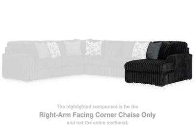 Midnight-Madness Sectional with Chaise - Furniture 2 Go- FL