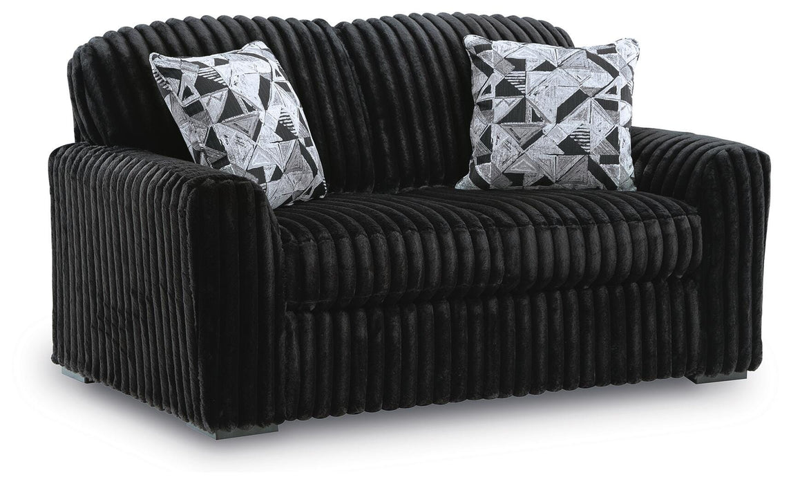 Midnight-Madness Loveseat - Furniture 2 Go- FL