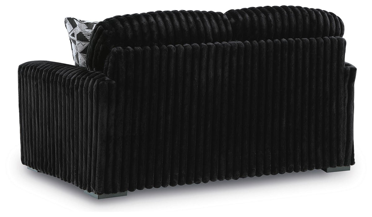 Midnight-Madness Loveseat - Furniture 2 Go- FL