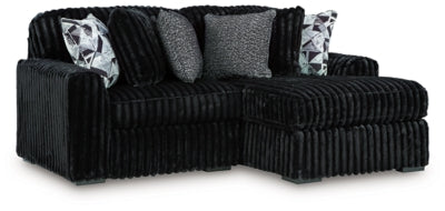 Midnight-Madness Sectional with Chaise - Furniture 2 Go- FL