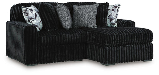 Midnight-Madness Sectional with Chaise - Furniture 2 Go- FL