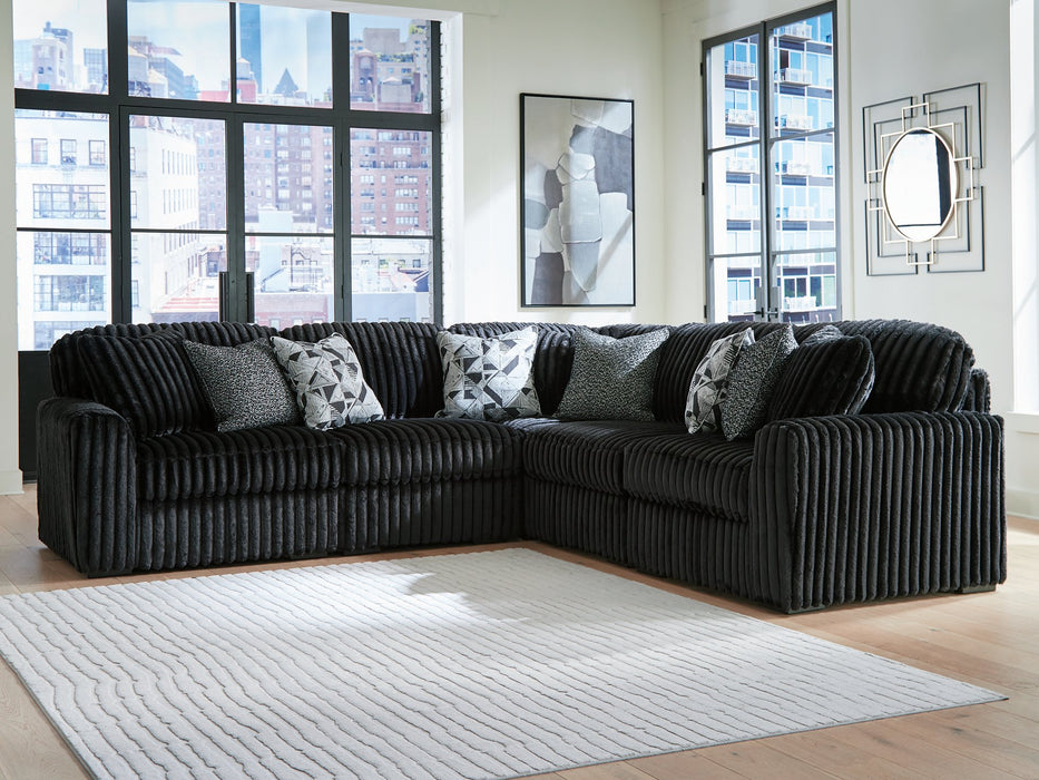 Midnight-Madness Sectional - Furniture 2 Go- FL