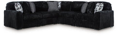 Midnight-Madness Sectional - Furniture 2 Go- FL