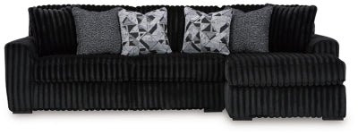 Midnight-Madness Sectional Sofa with Chaise - Furniture 2 Go- FL
