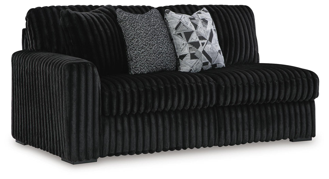 Midnight-Madness Sectional with Chaise - Furniture 2 Go- FL