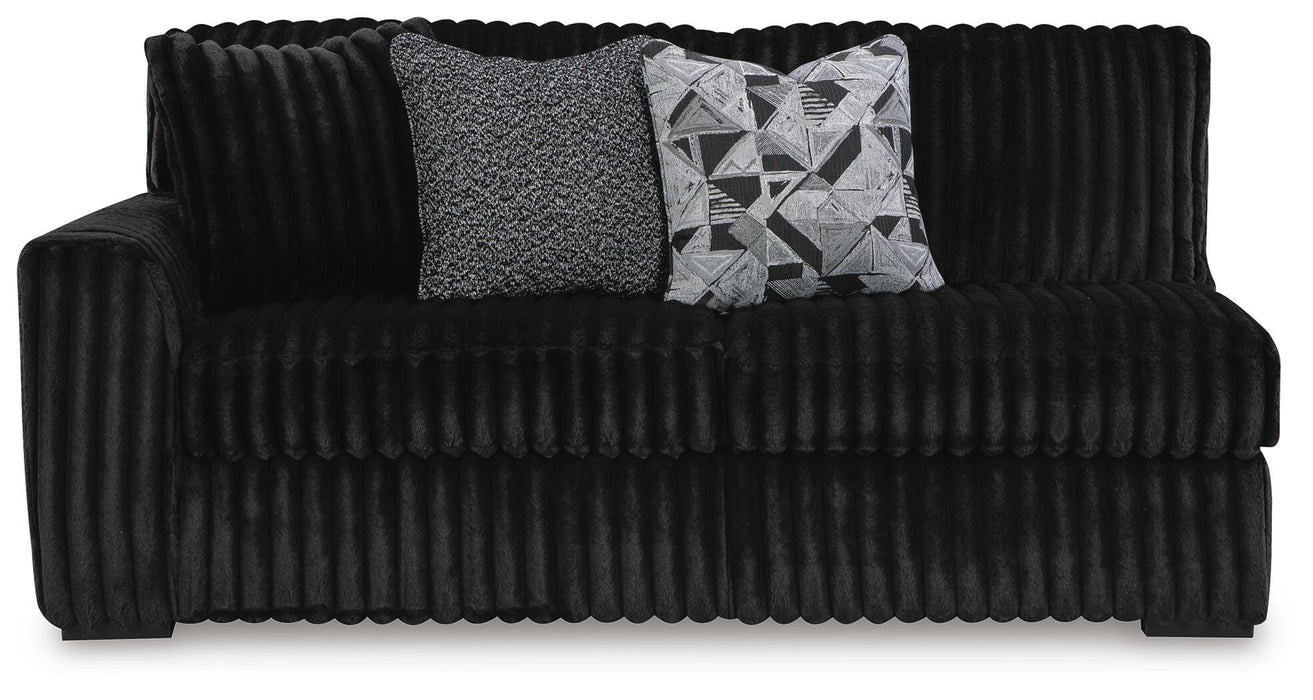 Midnight-Madness Sectional with Chaise - Furniture 2 Go- FL