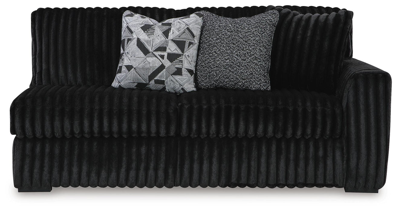 Midnight-Madness Sectional with Chaise - Furniture 2 Go- FL