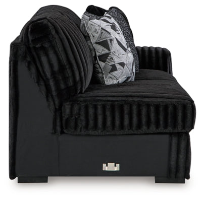 Midnight-Madness Sectional with Chaise - Furniture 2 Go- FL