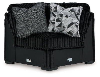 Midnight-Madness Sectional with Chaise - Furniture 2 Go- FL