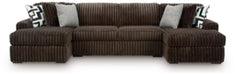 Midnight-Madness Sectional with Chaise - Furniture 2 Go- FL
