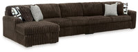 Midnight-Madness Sectional with Chaise - Furniture 2 Go- FL