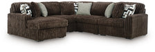 Midnight-Madness Sectional with Chaise - Furniture 2 Go- FL